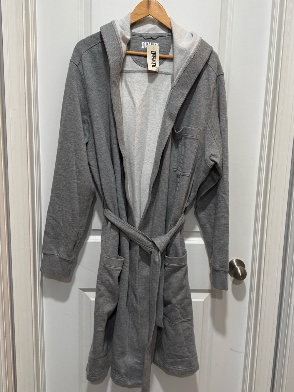 Duluth Trading Company Men's Souped-Up Fleece Robe Large NWT